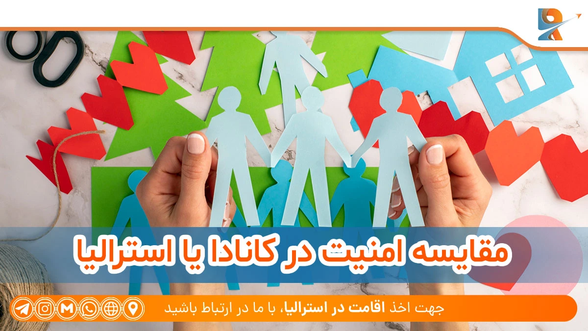 مقایسه امنیت در کانادا یا استرالیا