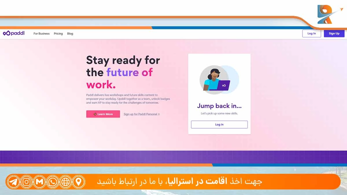 Paddl بهترین سایت کاریابی استرالیا