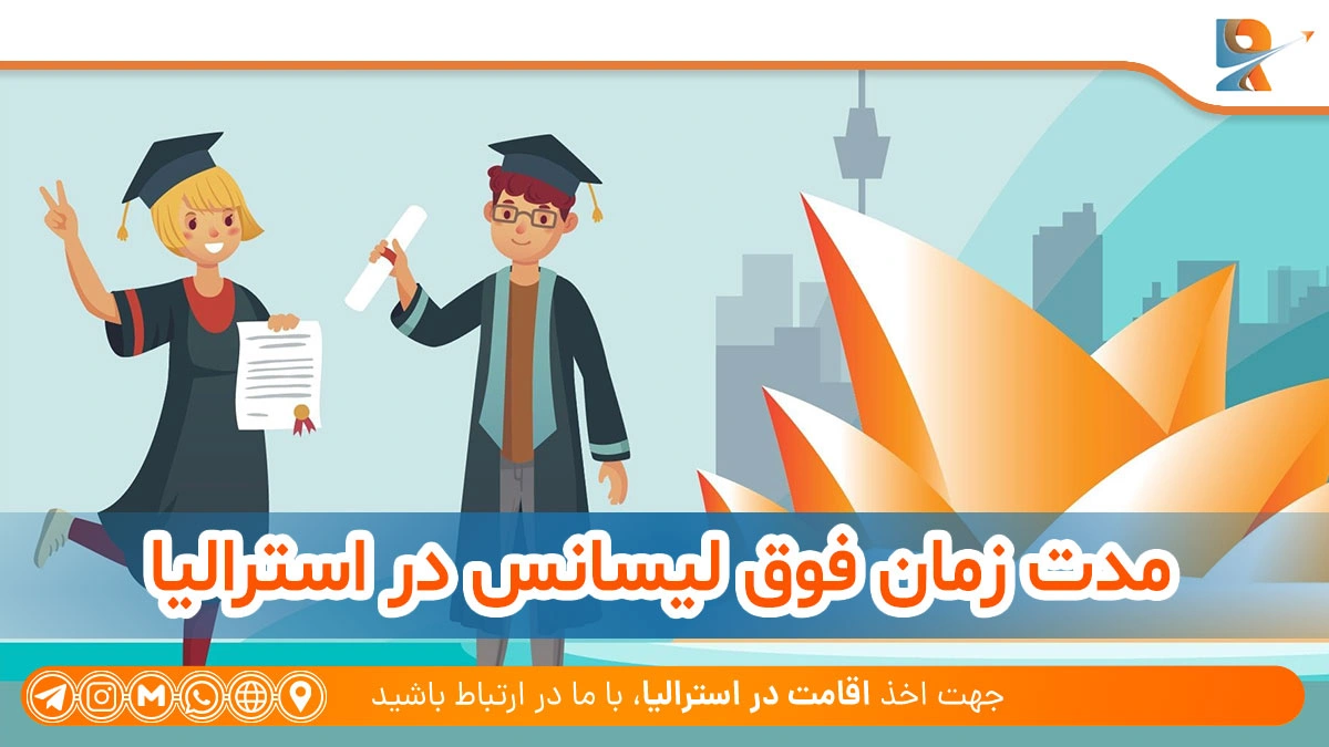 مدت زمان فوق لیسانس در استرالیا