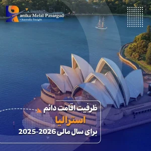 ظرفیت اقامت دائم استرالیا اعلام شد.