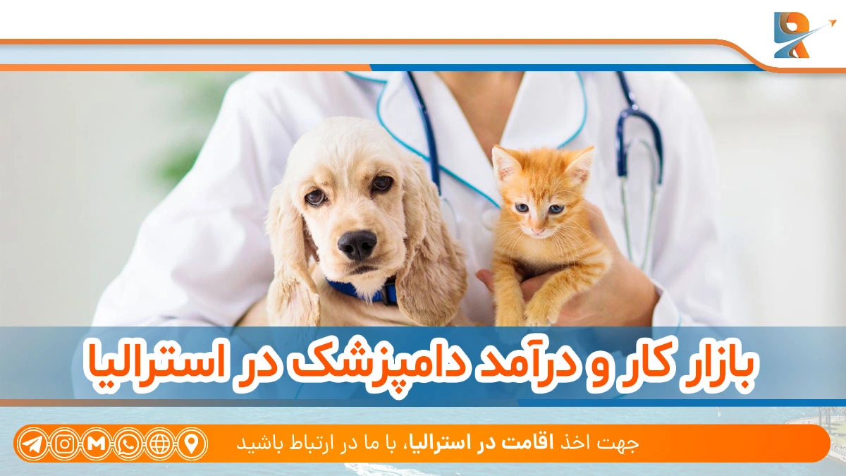 بازار کار و درآمد دامپزشک در استرالیا